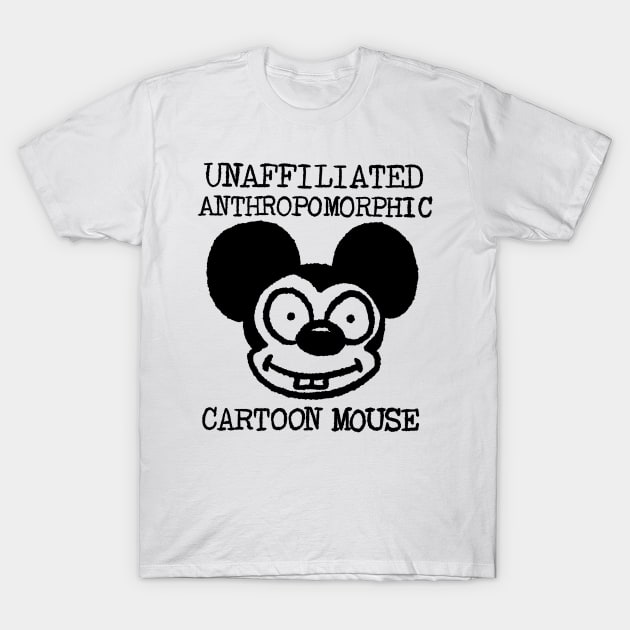 Unaffiliated Anthropormorphic Cartoon Mouse T-Shirt by DasFrank